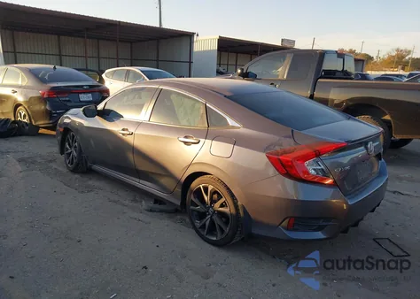 2020 Honda Civic Sport from USA, damaged, VIN 2HGFC2F80LH575856